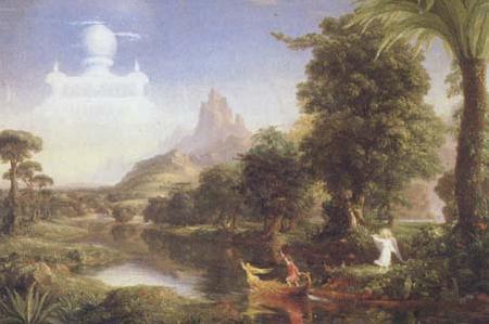 Thomas Cole The Ages of Life:Youth (mk13) Sweden oil painting art